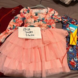 Posh peanut tulle dress